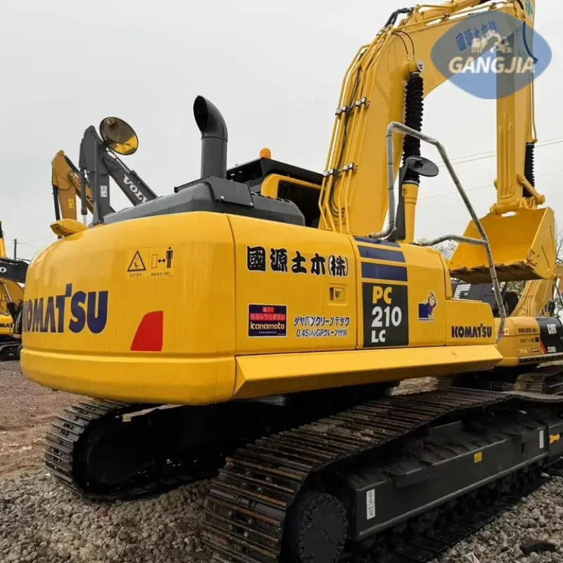 Original Hot Sale Used Komatsu PC210LC Crawler Excavator Competitive Price Global Supply