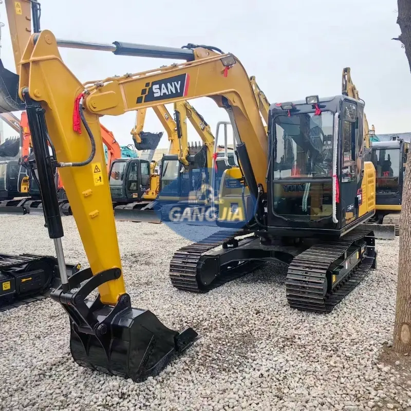 Popular Used SANY 75C Mini Crawler Excavator Sand Digging Machine Supplier