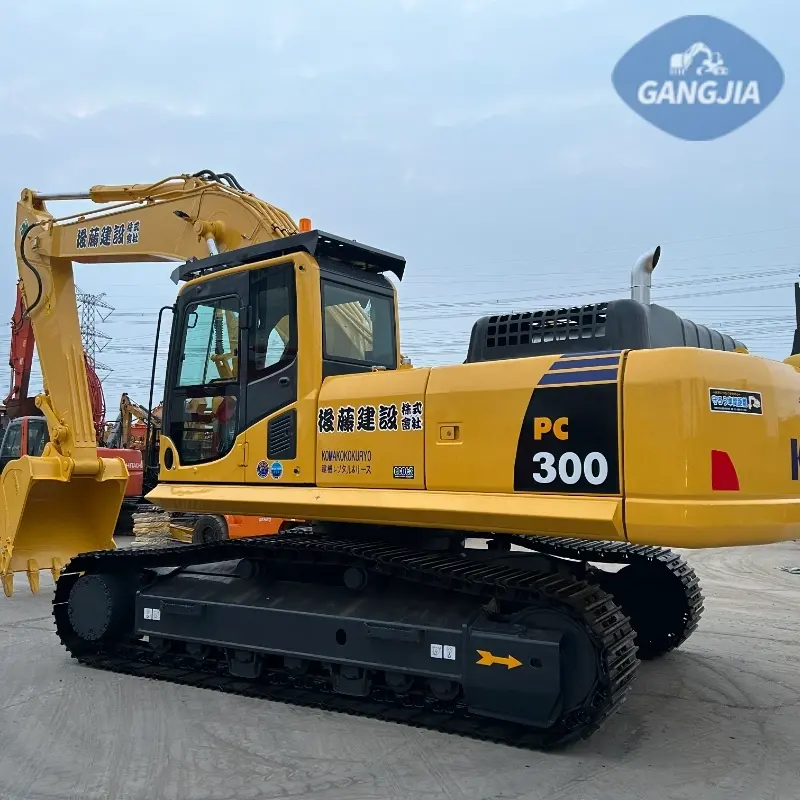 Powerful Durable Second Hand Komatsu PC300-8 Hydraulic Excavator Construction Machine Supplier