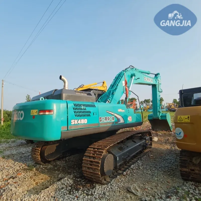 Second Hand KOBELCO SK480 Mining Excavator Hydraulic Machine for Sale