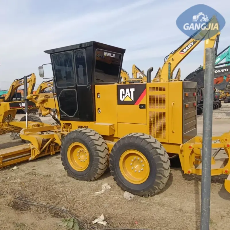 Second-hand Caterpillar 140K Motor Grader Original Configuration Good Condition Construction Equipment