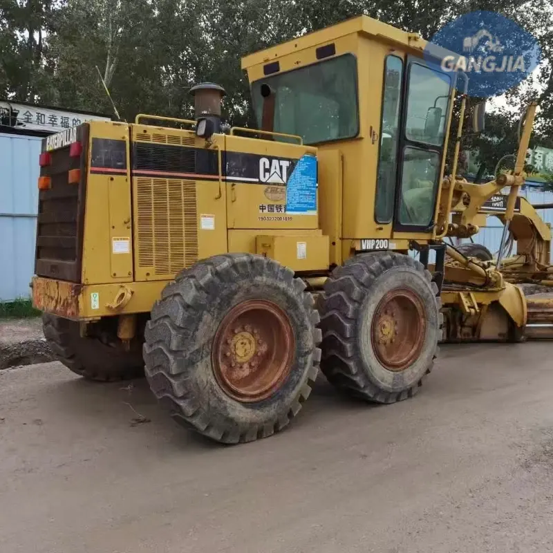Second-hand Caterpillar CAT160H Grader Low Hours Good Performance Construction Machines Global Supplier