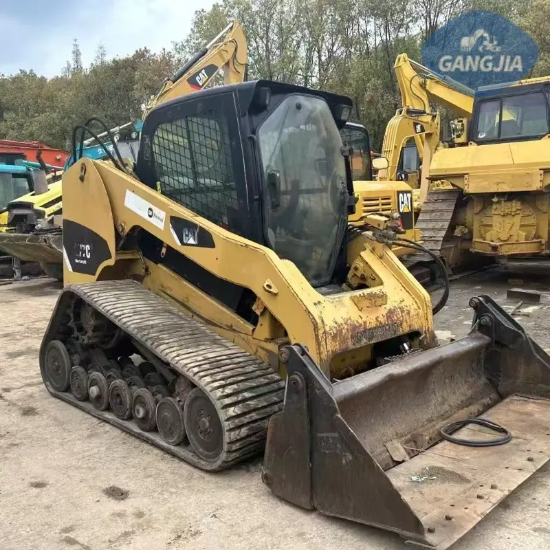 Used CAT 277C Skid Steer Loader Original Configuration Low Price Construction Equipment Supplier