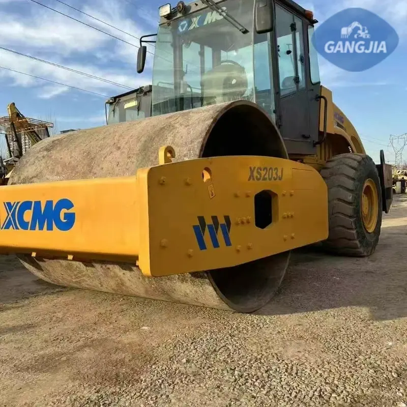 XCMG XS203J Road Roller Second-hand Heavy Duty Machine High Cost Performance Solution