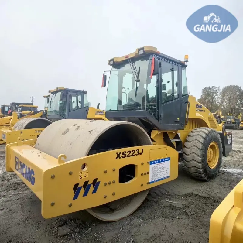 XCMG XS223 Single Drum Roller Second-hand Heavy Duty Machine Original Configuration Supplier