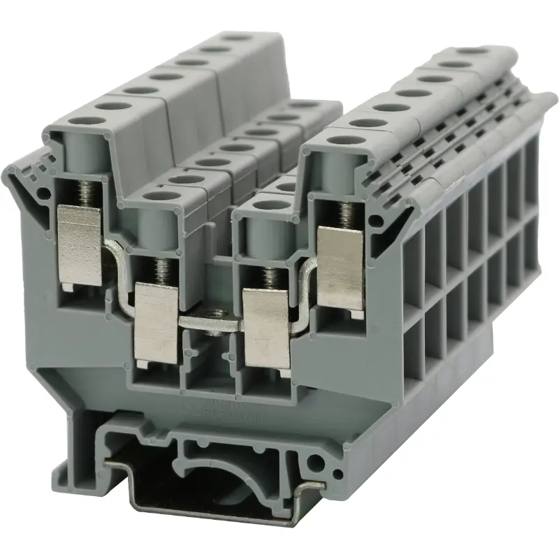 JWD1-10-2-2Screw Type Din-Rail TB