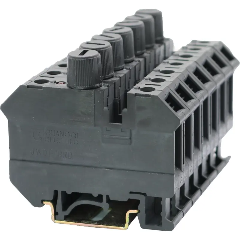 JWD1-10RD 螺钉型保险丝导轨 TBScrew Type Fuse Din-Rail TB