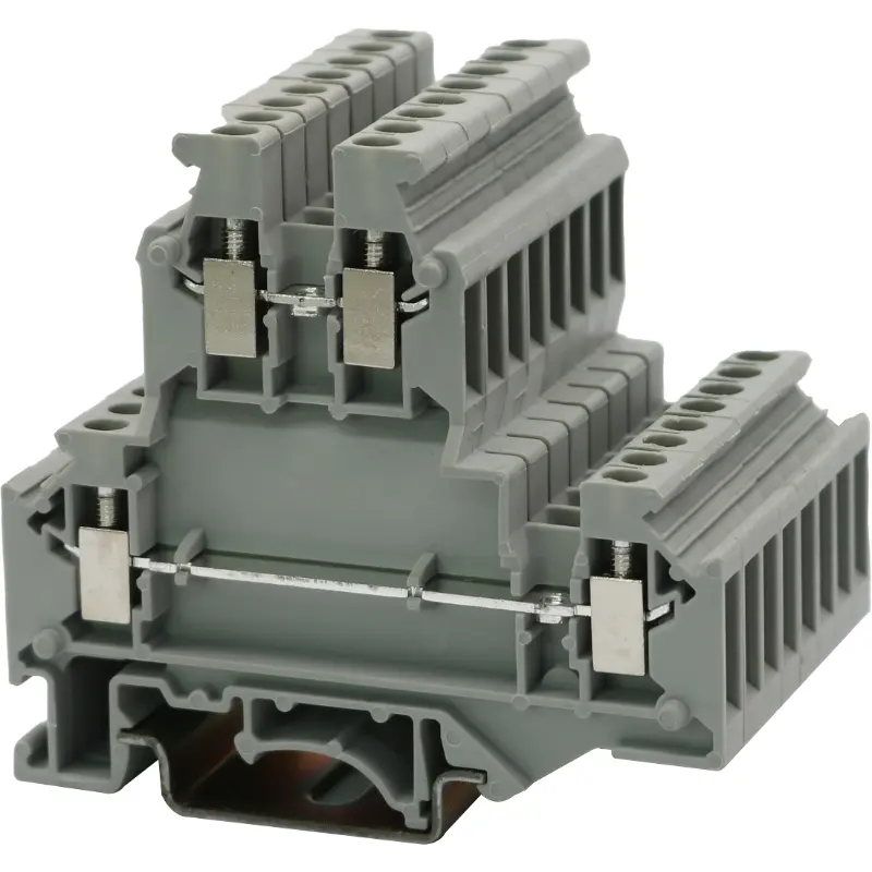 JWD1-2.5-2LScrew Type double layer Din-Rail TB