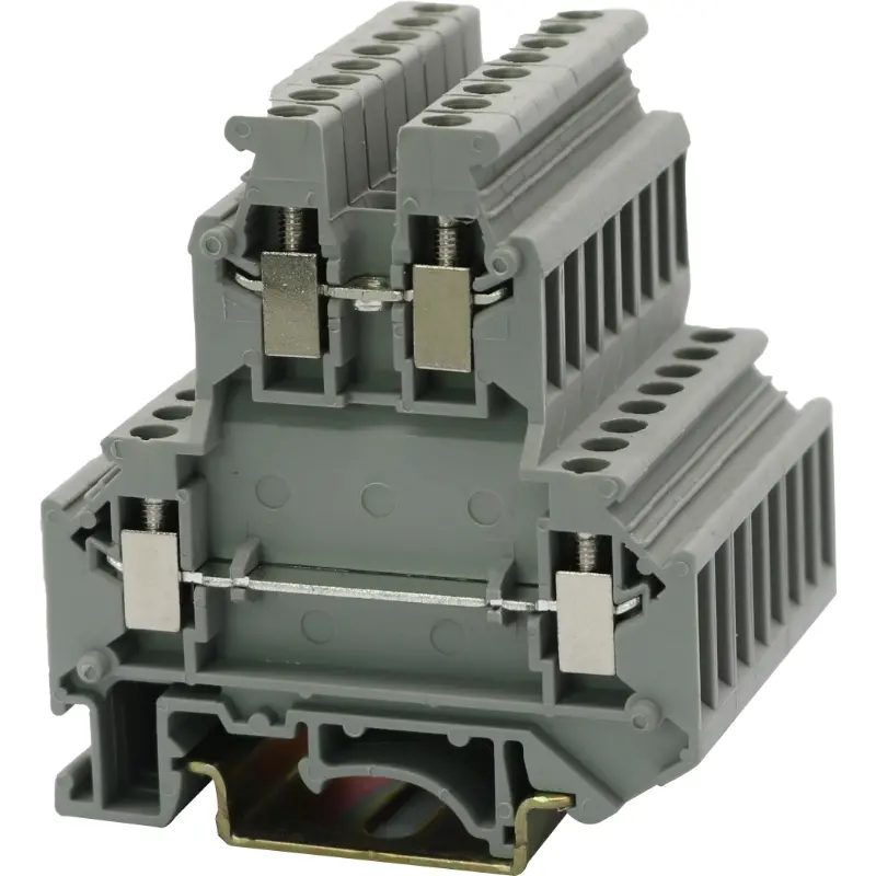 JWD1-2.5-2Screw Type double layer Din-Rail TB