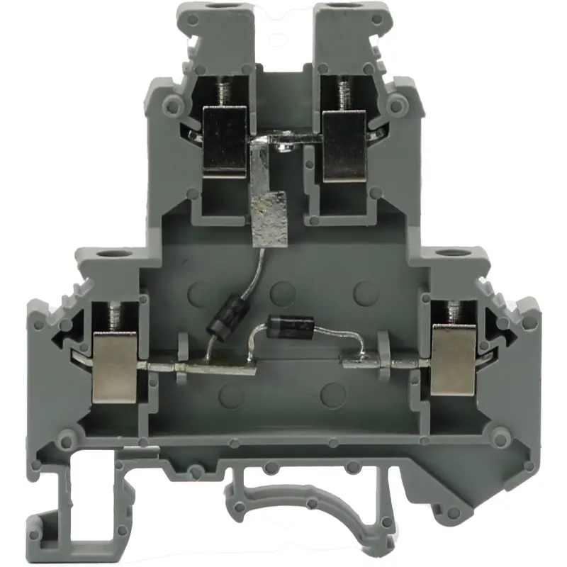 JWD1-4/2 DT/S-XZ/XY-XZ Screw Type Double Layer Unidirectional Conducting Din-Rail TB