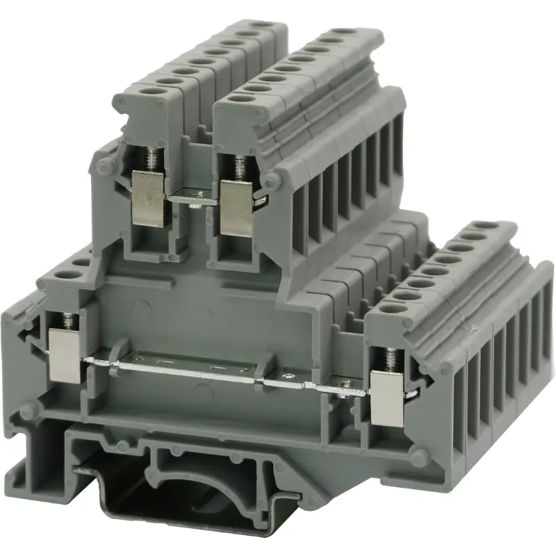 JWD1-4-2LScrew Type double layer Din-Rail TB