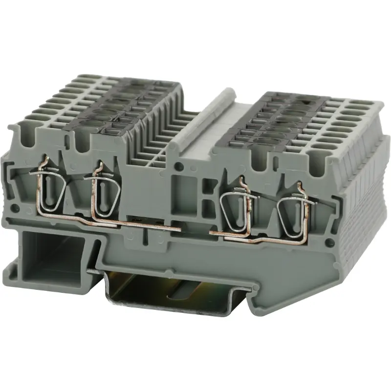 JWD2-1.5a2-2DK Spring-Cage Bipotential Din-Rail TB