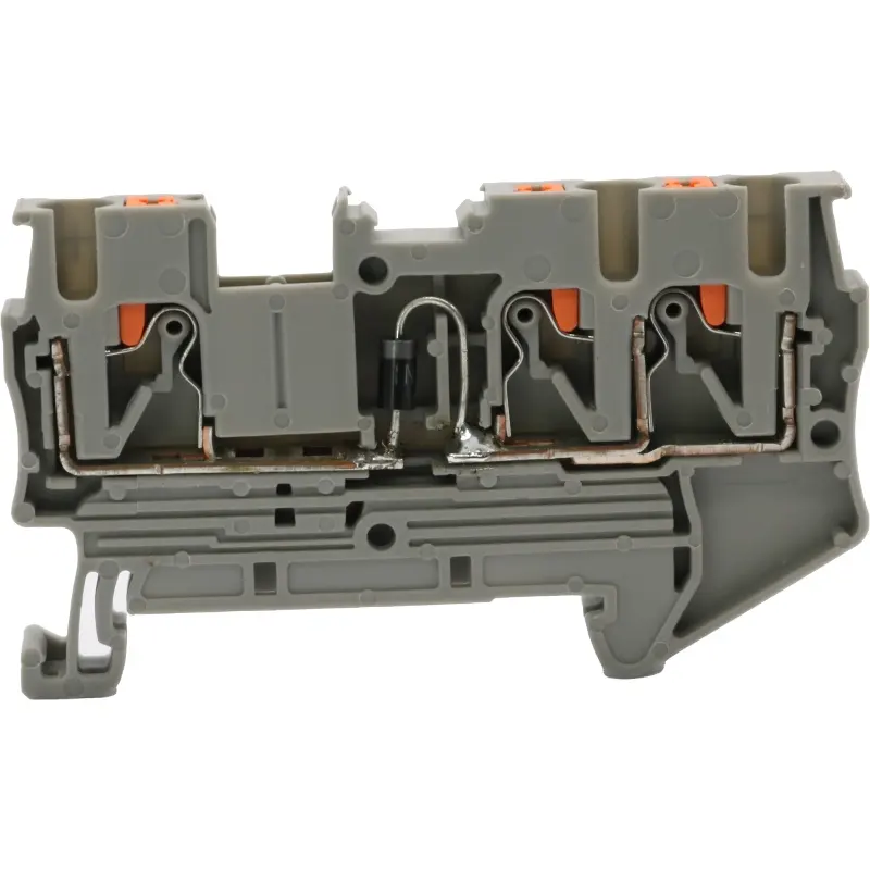 JWD2-2.5NZ/1-2/DT Push-in Element Din-Rail