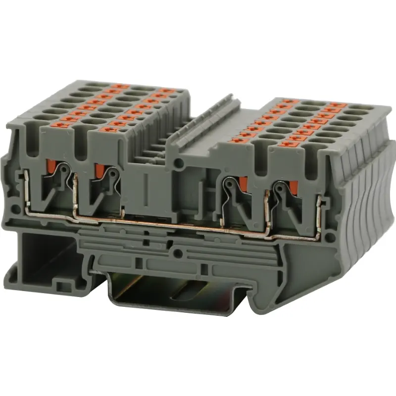 JWD2-2.5NZ/2-2 Push-in Din-Rail TB