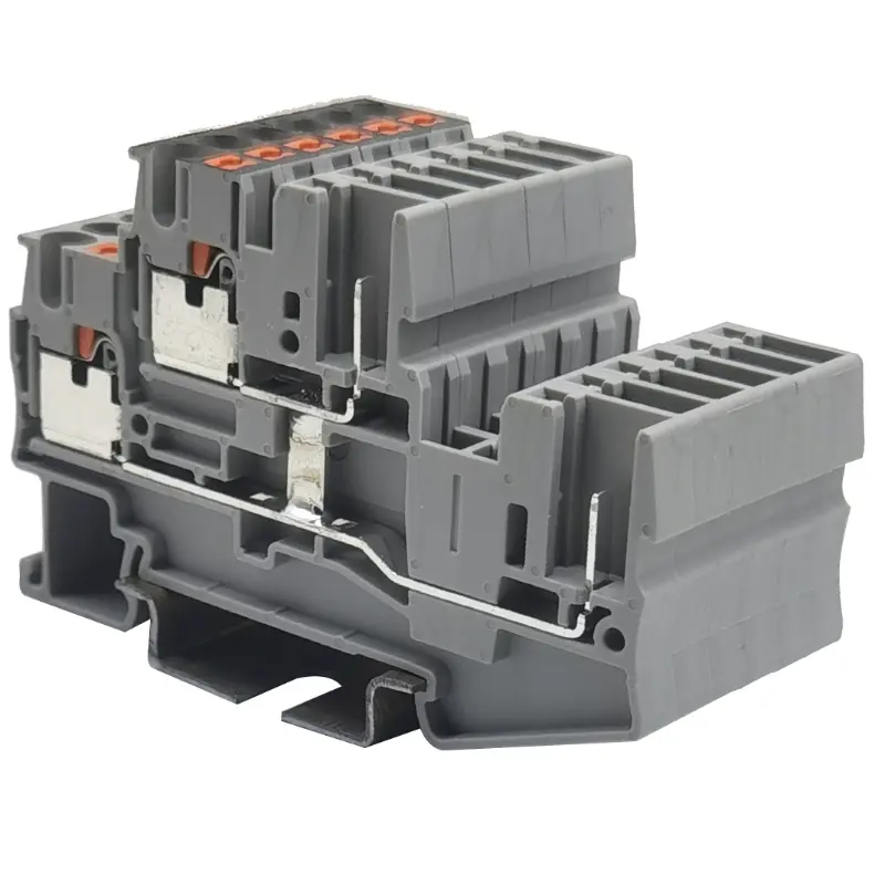 JWD2-2.5NZ/2P-SJ Push-in Pluggable Din-Rail TB