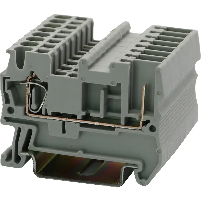 JWD2-2.5a1P Connecteur TB enfichable à ressort pour rail DIN