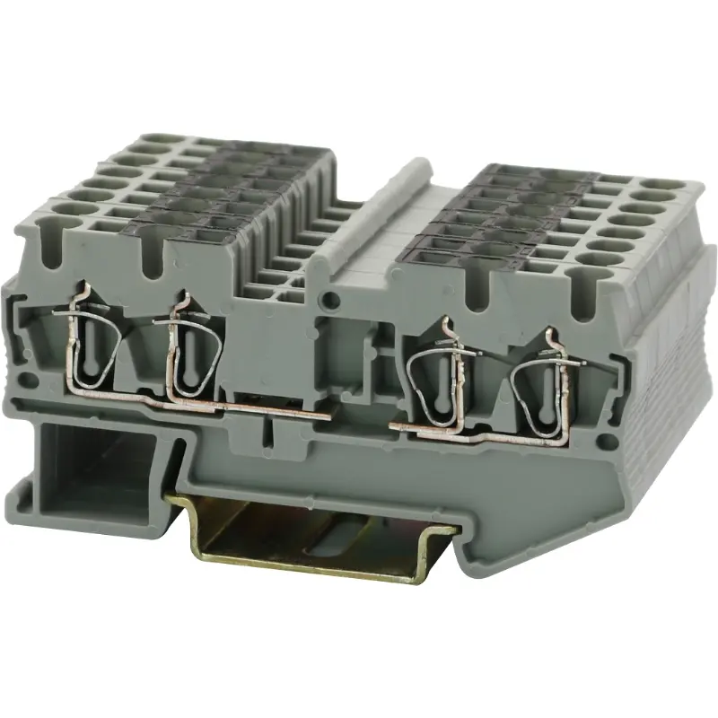 JWD2-2.5a2-2DK Spring-Cage Bipotential Din-Rail TB