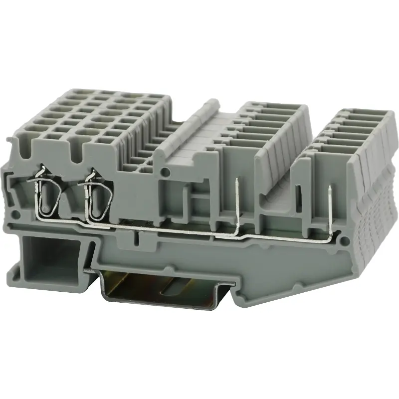 JWD2-2.5a2-2P Spring-Cage Pluggable Din-Rail TB