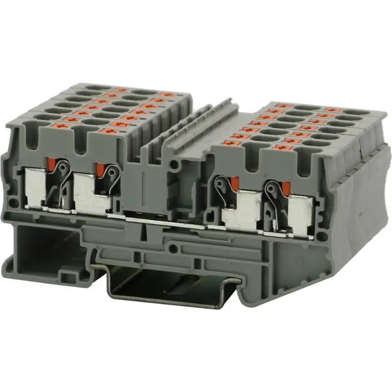 JWD2-4NZ/2-2 Push-in Din-Rail TB