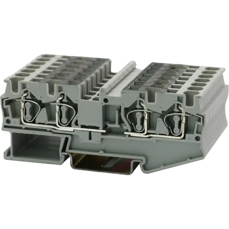 JWD2-4a2-2DK Spring-Cage Bipotential Din-Rail TB