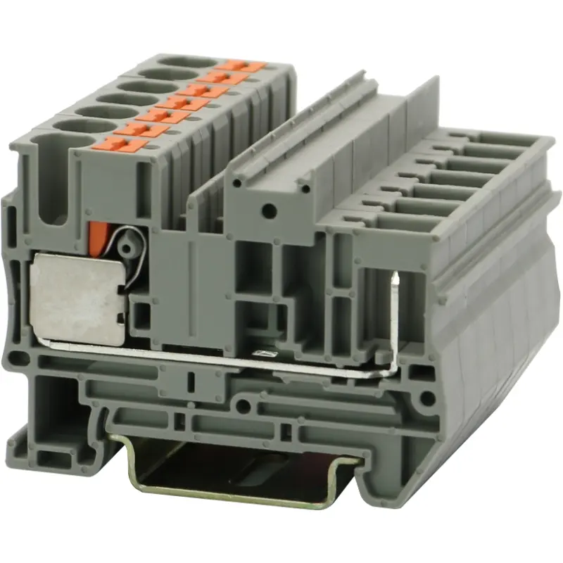 JWD2-6NZ/1P Push-in Pluggable Din-Rail TB