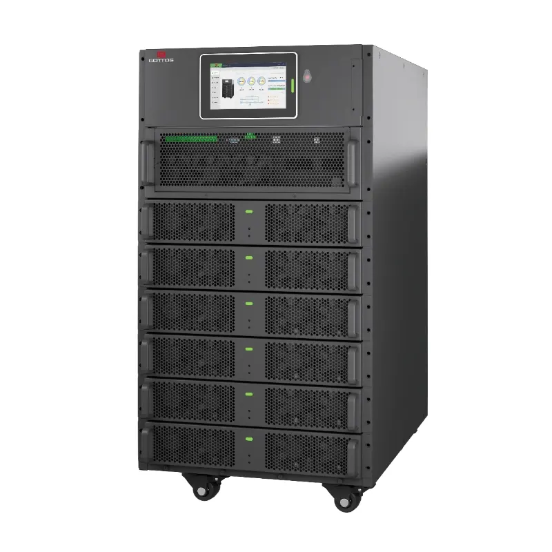 90kVA 90kW on line uninterruptible power supply rack mounted modular-Gottogpower