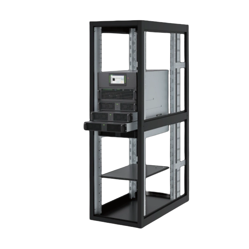 Standard cabinets are installed on the rack 12LPM-Gottogpower