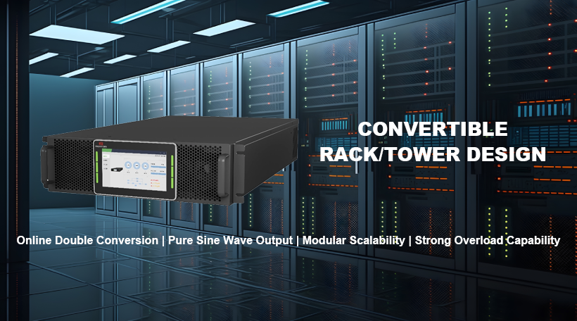 GT33 Rack Online UPS (10–40kVA)