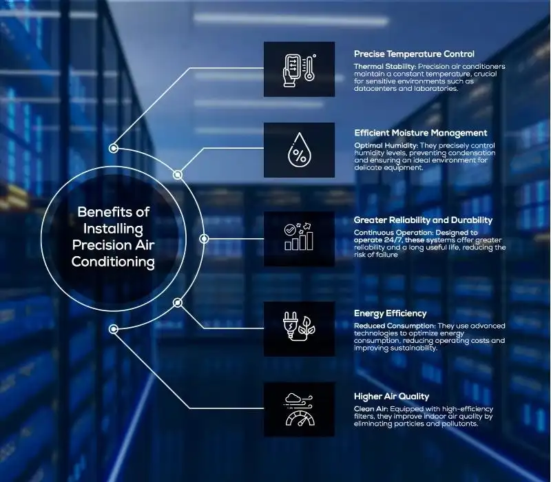 The Benefits of Precision Air Conditioning for Data Centers 1 Benefit of Precision Air Conditioning