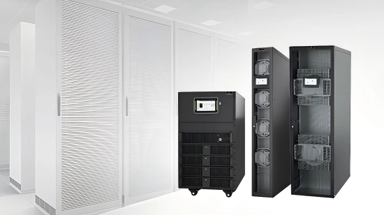 أنظمة UPS وأنظمة التبريد الدقيقة تعمل