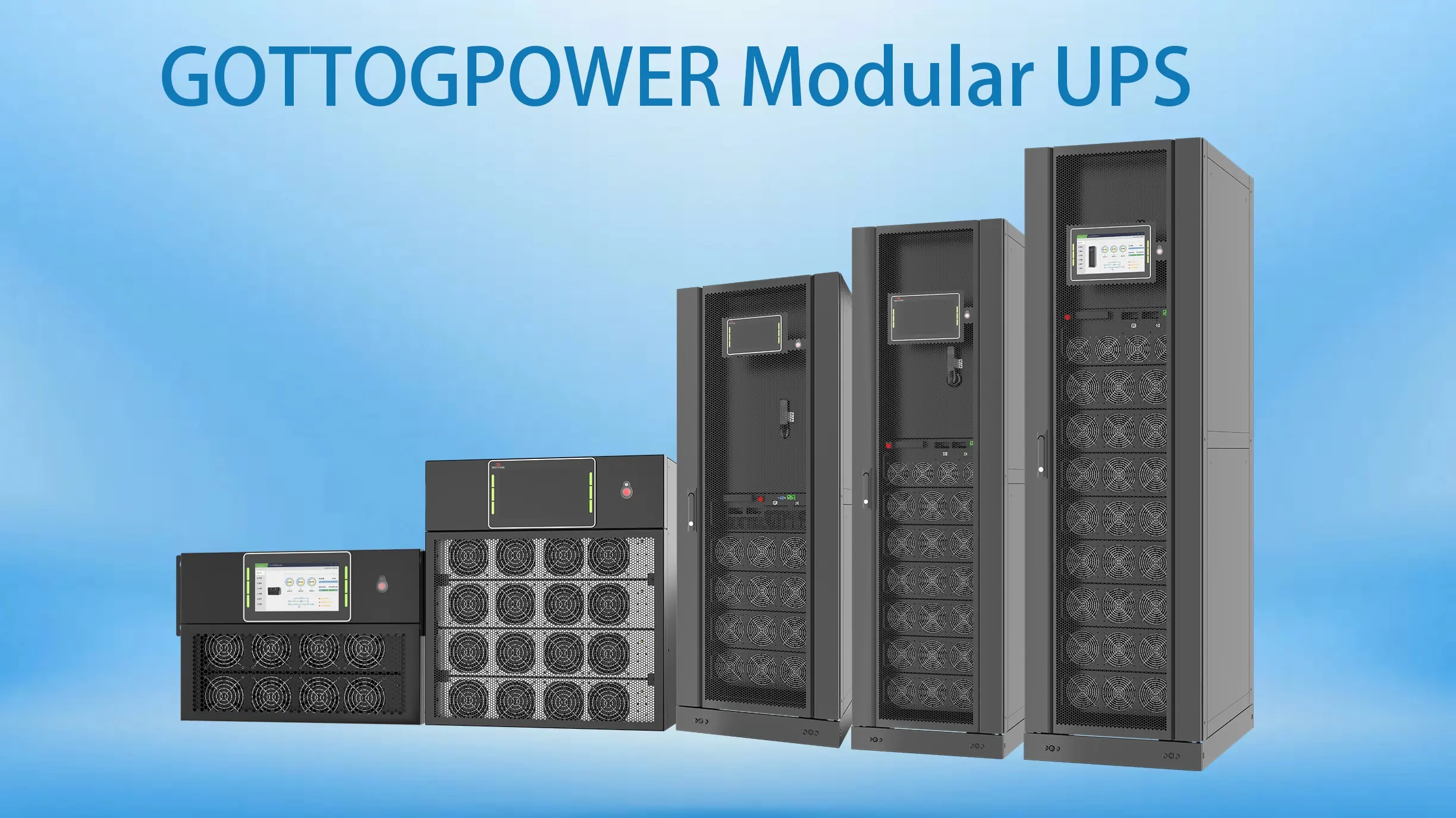 Модульные ИБП GOTTOGPOWER