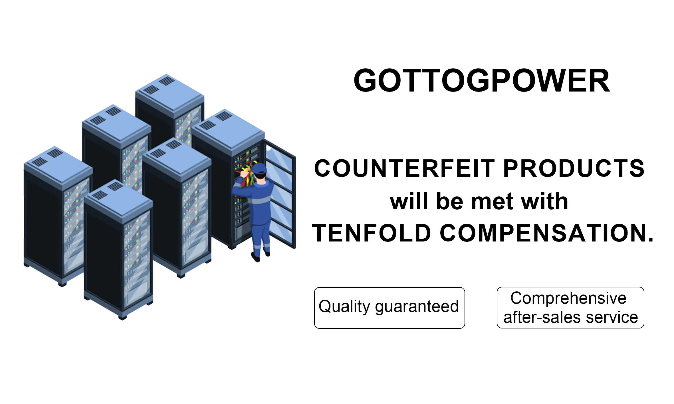 gottogpower quality guaranteed