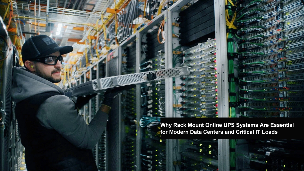 Why Rack Mount Online UPS Systems Are Essential for Modern Data Centers and Critical IT Loads