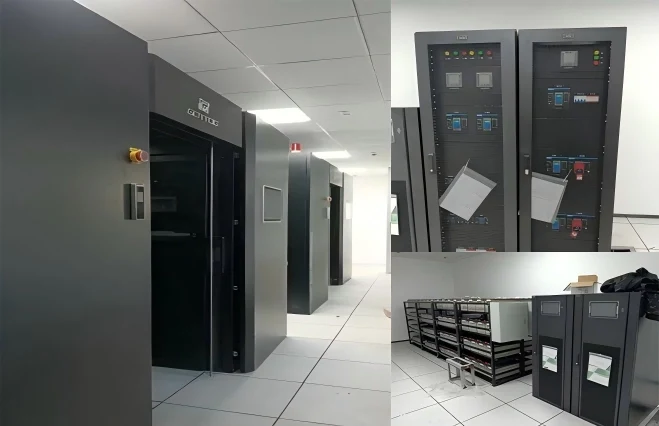 Projet de micro-centre de données modulaire GOTTOGPOWER GT-DC8000 avec onduleur modulaire pour un institut de recherche universitaire en Chine