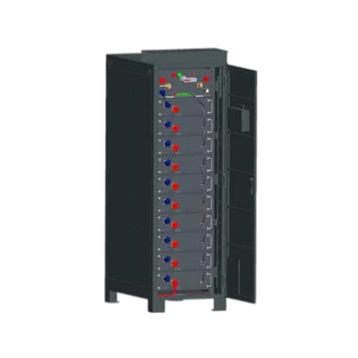 Gabinete para batería de iones de litio GOTTOGPOWER 51.2v100ah (1)