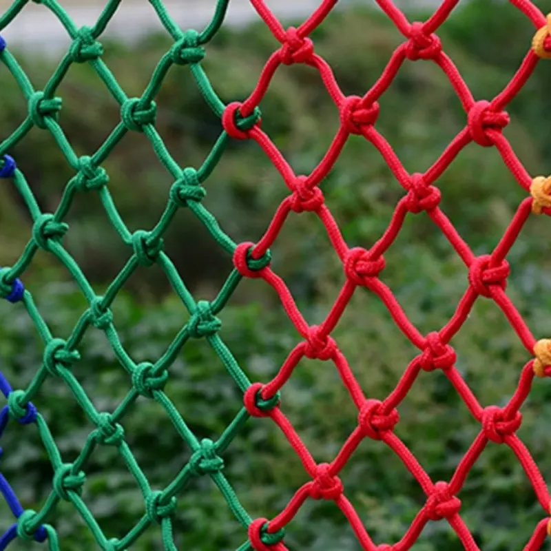 Colorful Bulky Polyester Safety Net Manufacturer