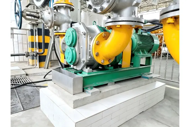 Rotor Pump Replaces Centrifugal Pump in a Fatty Acid Production Plant