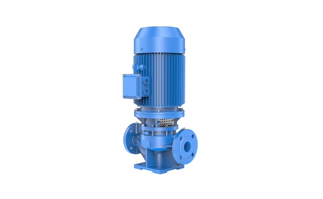 High Flow Corrosion Resistant Vertical Inline Centrifugal Pump