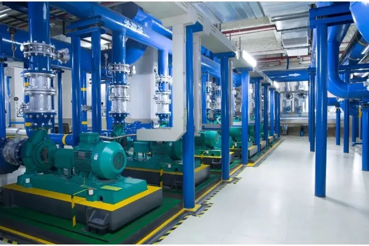 Horizontal single pole centrifugal pump