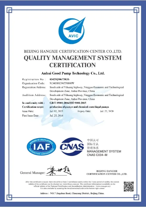 ISO 9001 Quality Management System
