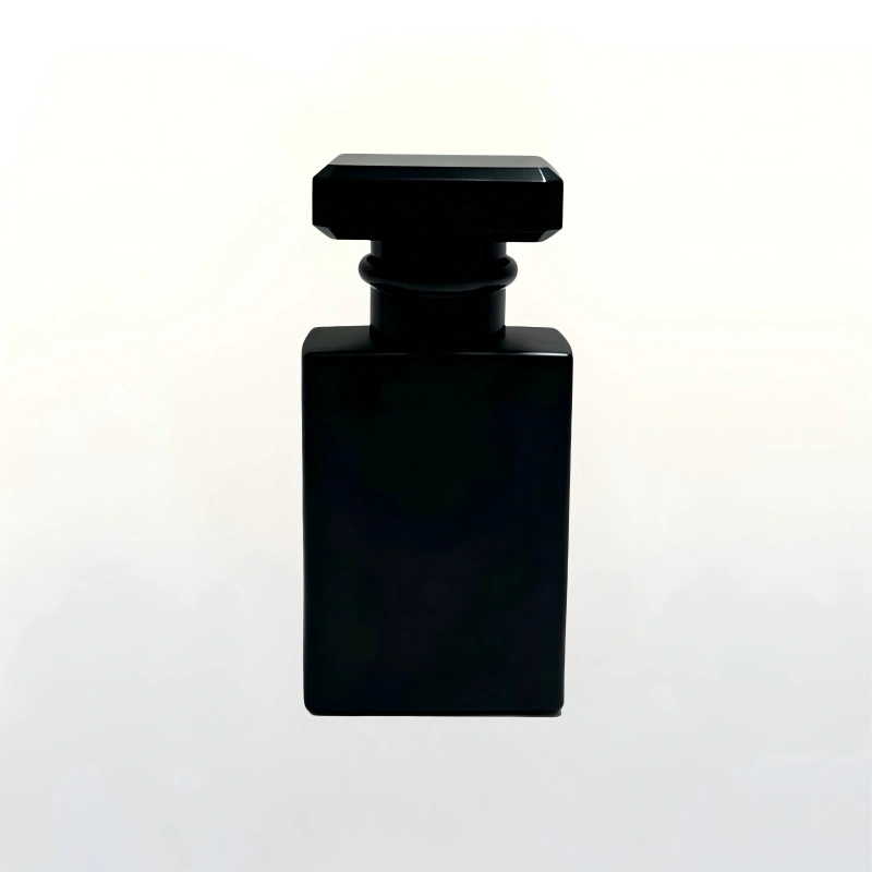 50ml Luxury Black Perfume Atomizer Bottle