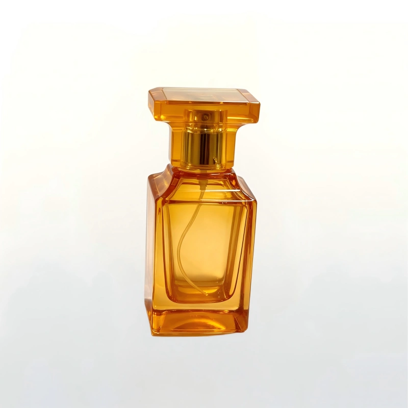 50ml Tom Ford Style Multi-Faceted Glass Perfume Bottle