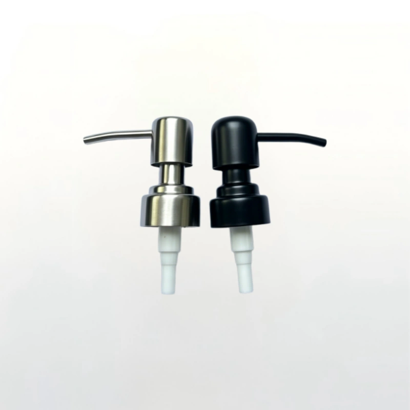 Heavy-Duty Metal Press Lotion & Liquid Dispenser Pump