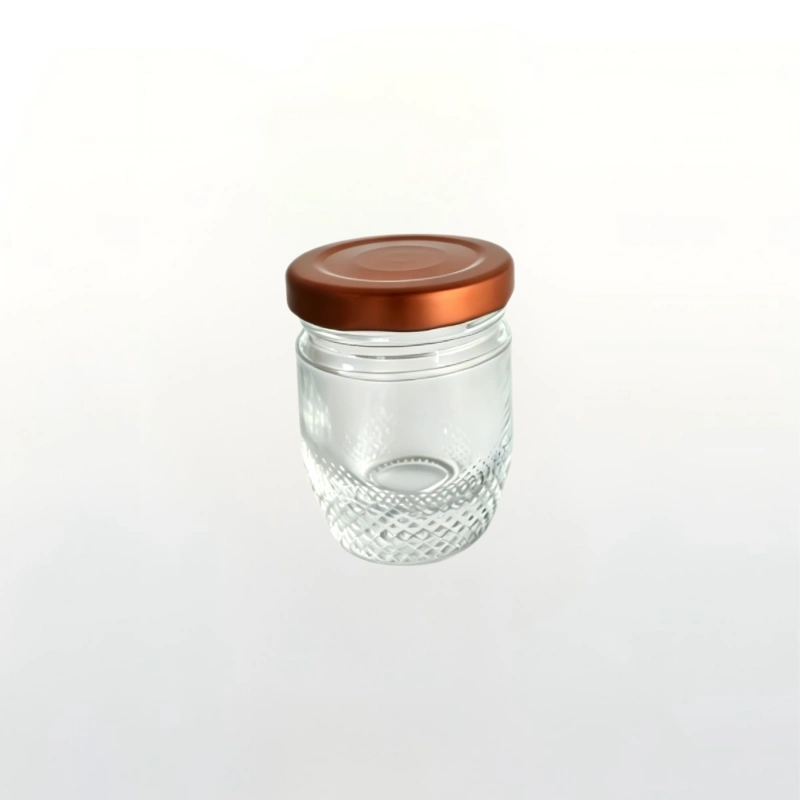 45ml Small Clear Mini Glass Preserve Jar