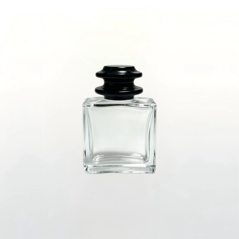50ml Clear Square Luxury Perfume Glass Bottle