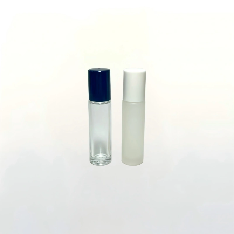 Matte surface 30ml glass spray bottle for cosmetic gift set packaging