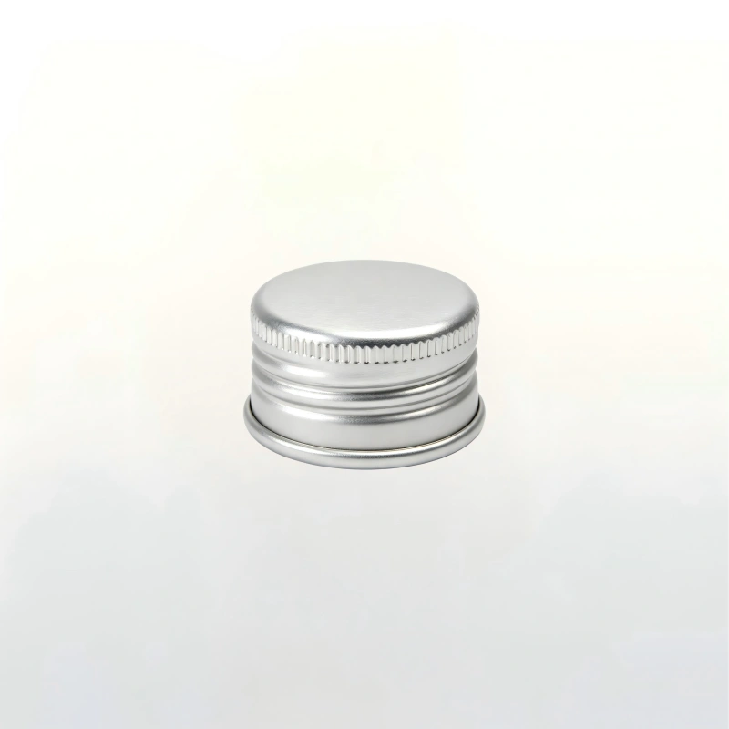 Bouchon à vis en aluminium argenté pour bouteille de vin de prune en verre à col long de 350 ml