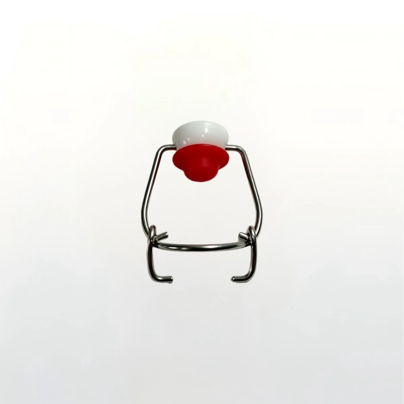 Este kit de cierre y tapón está diseñado para un uso repetido a largo plazo. El alambre de acero inoxidable sujeta la tapa de forma segura, mientras que el tapón de silicona mantiene un cierre hermético para conservar la frescura de la bebida.