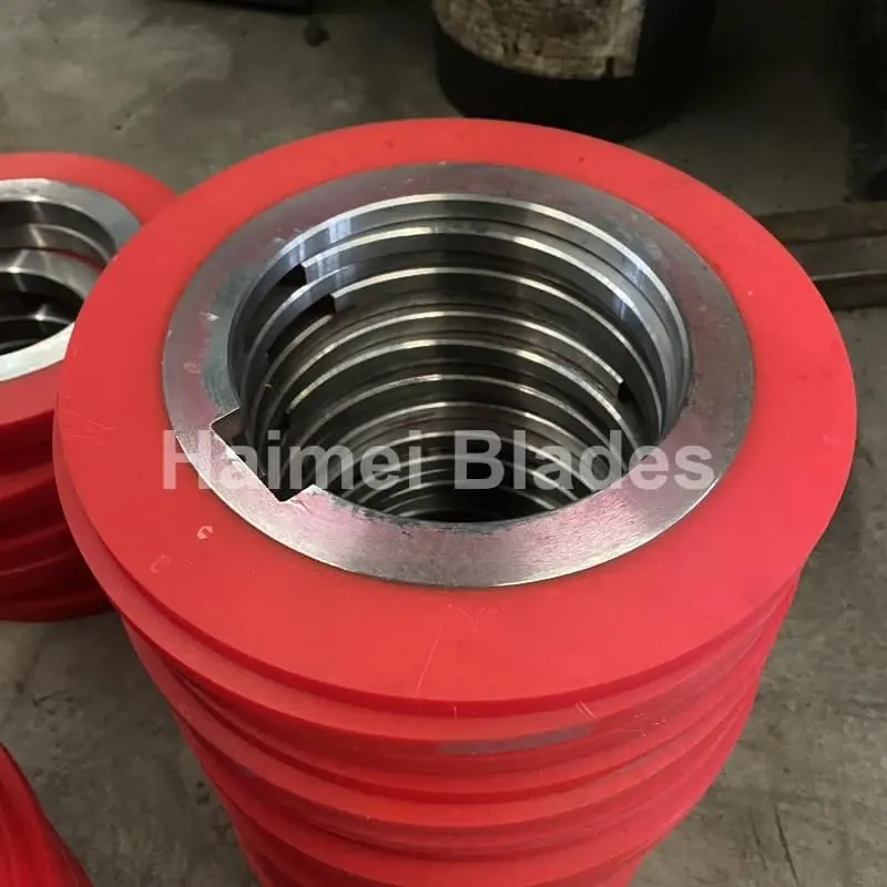 rings for slitting blades