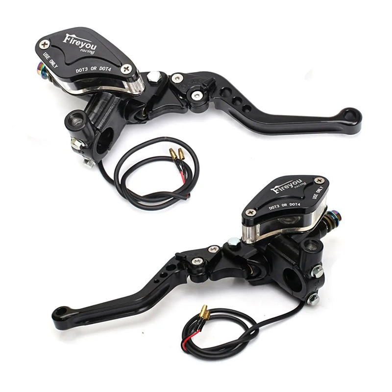 تعديل مضخة الفرامل الهيدروليكية CNC بست سرعات للدراجات النارية ذات الدواسات، مناسبة تمامًا للدراجات النارية 1